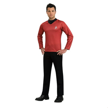 Star Trek Mens Movie Red Shirt Adult Halloween Costume