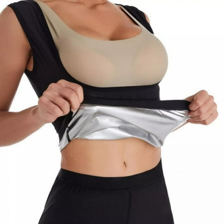 

Sauna Vest for Women Sauna Sweat Suit Tank Top Waist Trainer Vest Slimming Body Shaper
