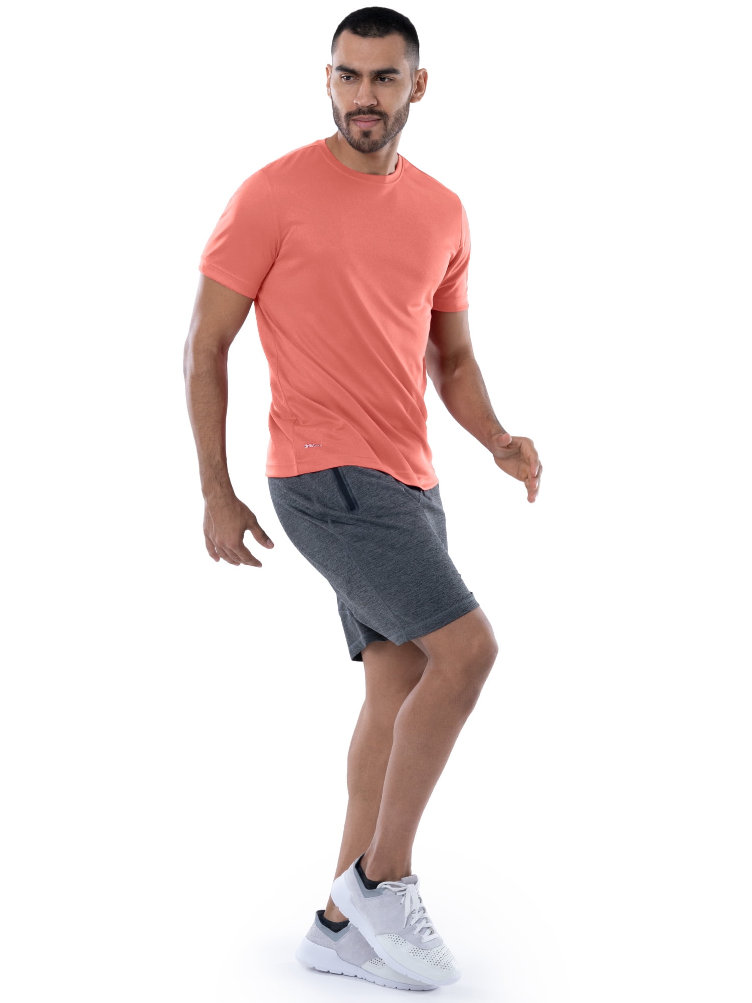 Athletic Works Men's and Big Men's Core Active Tee with Short Sleeves, Sizes XS-4XLT