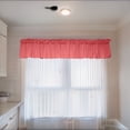 thumbnail image 2 of Solid Poplin Window Valance 58" Wide Coral, 2 of 3