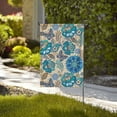 thumbnail image 4 of Wukai Vintage Floral Butterflies Garden Flags Double Sided Welcome Garden Yard House Flags Outside Outdoor House (Only Flag), 4 of 8