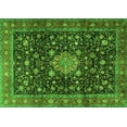 thumbnail image 1 of Ahgly Company Indoor Rectangle Medallion Green Traditional Area Rugs, 3' x 5', 1 of 1