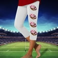 thumbnail image 1 of WILLBEST Leggings Deportivos Informales con Estampado de Rugby para Mujer, Pantalones de Yoga de Cintura Alta, Mallas Capri Elásticas para Correr, Gimnasio Y Fitness 2009 XXXGrande, 1 of 3