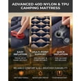 thumbnail image 6 of Lounge Mat - Your Portable Chill Zone, Inflatable Camping Mattress for Car SUV Travel, Thick Sleeping Pad with Ergonomic Support, Lightweight Foldable Outdoor Bed, Durable Leak-Resistant Air, 6 of 7