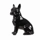 thumbnail image 3 of Figura Bulldog francés Hi-Line Gift Ltd., 25 cm, color negro, 3 of 7