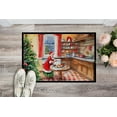 thumbnail image 2 of Carolines Treasures DAC3297JMAT 24 x 36 in. Unisex Cookies with Santa Claus Mrs. Claus Doormat, 2 of 6