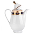 thumbnail image 2 of Marie Antoinette Bohemian Porcelain Coffee Pot - Durable Czech Porcelain, Lightweight, Fade Resistant, 2 of 6