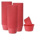 thumbnail image 1 of Unique Bargains 150Pcs Cupcake Baking Cups 3.5oz Standard Size Paper Cupcake Liners Greaseproof Wrappers Disposable Red, 1 of 6