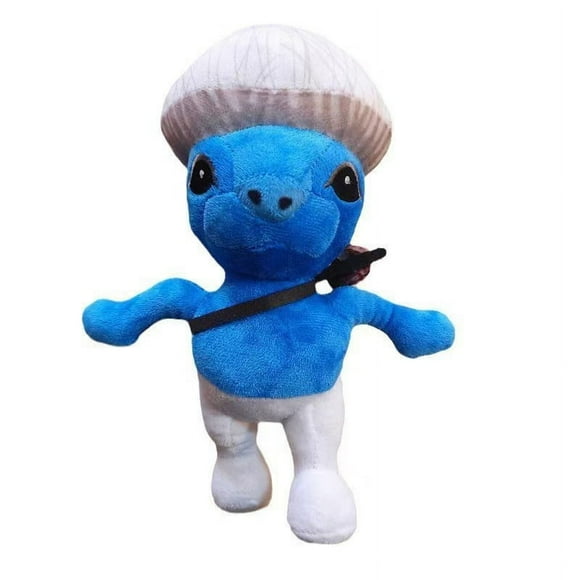 The Smurfs, The Coquet Smurf Blue Cat Plush Toy Cat Doll Funny Peripheral Doll Stock Doll Children's Play