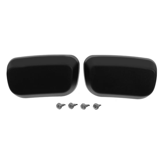 2 x Tubular Side Step End Caps 68193113AA For Dodge Ram 1500 2500 3500 2013-2018