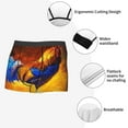 thumbnail image 6 of Bingfone Colorful Rooster Men'S Underwear - Casual Stretch Boxer Briefs-Small, 6 of 9
