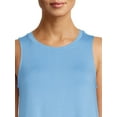 thumbnail image 2 of Time and Tru Women's Sleeveless Knit Swing Dress, Sizes XS-XXXL, 2 of 5