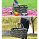 thumbnail image 4 of Cestas de almacenamiento Bolsa térmica para picnic Cesta de mimbre Caja de almacenamiento Cesta de almacenamiento plegable Bolsas térmicas para el almuerzo, 4 of 5