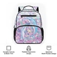 thumbnail image 6 of KUIFORTI Cute Dolphin Toddler Backpack Boys Girls Kids School Bag with Multiple Organizer Pockets Adjustable Straps for Preschool Kindergarten Back to School Gifts, 6 of 7