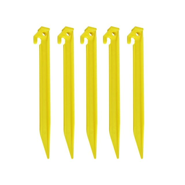 5 uds estacas para tienda de campaña, clavos para tiendas de campaña, clavijas ligeras para tienda de campaña para mochileros 23cm Zulema estacas ligeras para tiendas de campaña