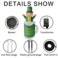thumbnail image 6 of Vadktai St Patricks Day Irish Characters Inflatable LED Lighted Decoration Party Indoor Outdoor Yard Patio Garden Decoration, 6 of 9