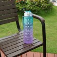 thumbnail image 4 of Botella de agua esmerilada de 900 ml a prueba de fugas deportes al aire libre viajes gimnasio tetera para beber Hugtrwg Para estrenar, 4 of 7