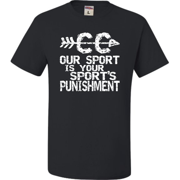 Go All Out Our Sport Is Your Sport's Punishment Cross Country T-Shirt Mens/Women/Youth