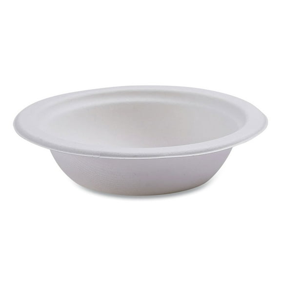 Eco-Products Vanguard Renewable & Compostable Sugarcane Bowls - 12oz (QTY:1000)