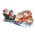 thumbnail image 3 of HURRISE Decorative Lamp,LED Christmas Light Sled Santa Claus Pattern Window Hanging Lamp Battery Powered with Suction Cup Festival Decoration,Window Hanging Light, 3 of 8