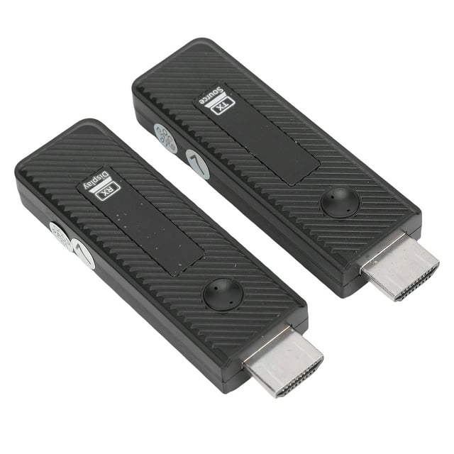 Receptor Transmedente Multimedia Inalámbrico HD, Salida 4K Decode 1080p 5G 2.4G Kit Extensor Multimedia HD Portátil Plug And Play Para Proyector TV Box