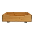 thumbnail image 6 of Household Essentials Glidez Bamboo and Steel Pull-Out/Slide-Out Storage Organizer for Under Cabinet Use - 1-Tier Design - Fits Standard Size Cabinet or Shelf, Natural, 6 of 10