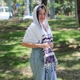 thumbnail image 5 of HalleluYAH Tallit Prayer Shawl For Men and Women Size 72 x 36 Inch, 5 of 5