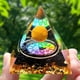thumbnail image 5 of Generador Orgone Pyramid Crystals 5 Cm Universal Piedra Natural para La Oficina en Casa Regalo Al Aire Libre, 5 of 8