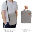thumbnail image 6 of Spencer Tablet Carrying Bag Portable Shockproof Tablet Sleeve Case with Detachable Shoulder Strap Fit for 13" New iPad Pro M4 & Air M2 2024, iPad Pro 12.9", iPad Air 10.9", Surface Laptop Go 12.4, 6 of 10