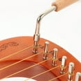 thumbnail image 4 of 1 Set of Lyre Harp 10 String Lyre Harp Wooden Lyre Harp Delicate Musical Instrument, 4 of 5
