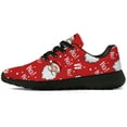 thumbnail image 5 of Uminder Womens Tennis Shoes Christmas Santa Sneakers Black Shoes Size 8, 5 of 5