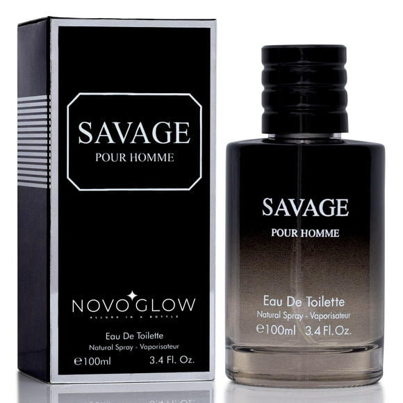 Savage for Men 3.4 Oz Eau De Toilette Spray para hombres Aroma masculino refrescante y cálido para uso diario Colonia informal para hombres Gran regalo navideño Olor fresco todo el día Un regalo para