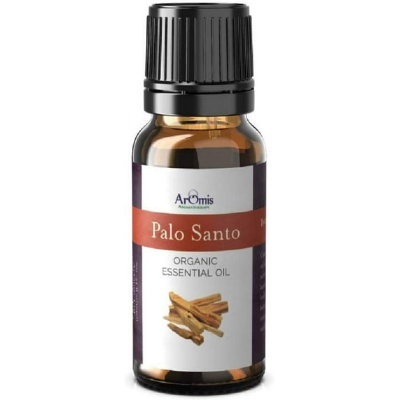 ArOmis Organic Palo Santo Essential Oil, USDA Certified and 100% Pure, Undiluted, Aromatherapy, Therapeutic Grade 30ml