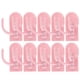 thumbnail image 1 of Pink ABS Wall Mount Hooks for Storage with Multifunctional Design and Three Hook Options, 1 of 5