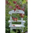 thumbnail image 2 of Rotenberg, Nancy 11x14 Gold Ornate Wood Framed with Double Matting Museum Art Print Titled - Pennsylvania Columbine and chair in garden, 2 of 4
