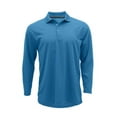 thumbnail image 2 of Edwards Garment Moisture Wicking Long Sleeve Mesh Polo Shirt, Style 1578, 2 of 2