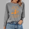 thumbnail image 2 of DeHolifer Why Yes,Actually I Can Drive A Stick T-Shirt Women Witch Halloween Lover Sweatshirt Long Sleeve Pullover Tunic Tops Gray S, 2 of 5