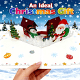 thumbnail image 2 of Lopxenu Merry Christmas Cards, Light and Music Christmas Card, 3D Pop Up Christmas Greeting Card for Women Men Kids Husband Wife Mom Dad Daughter Friends, 2 of 7