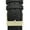 Black / Gold Hardware, variant on Bandini Classic Leather Bands for Apple Watch Band Womens Men 41mm 40mm 38mm, Padded Leather iWatch Band for Apple Watch Series 9 8 7 6 5 4 3 2 1 SE - Black / Silver