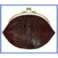 thumbnail image 5 of Eel Skin Large Double Coin Purse Change Wallet E 10 BIG, 5 of 24