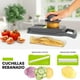 thumbnail image 4 of Cortador de Verduras Multifunción 8 en 1 Hiperware con Accesorios, 4 of 5