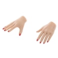 thumbnail image 3 of Modelos de Cuerpo Femenino Hugo 1/6 10 Piezas Manos Femeninas de 12 Pulgadas Piel de Uñas Rojas, 3 of 9