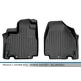 thumbnail image 5 of MAXFLOORMAT Front 1st Row Floor Liner Mats Black for 2011-2017 Honda Odyssey, 5 of 5