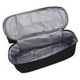 thumbnail image 5 of Insulated Beach Mesh Bag Large Capacity Beach Shoulder Bag with Detachable Cooler for Picnic Camping Travel Black, 5 of 5