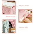 thumbnail image 5 of NUOLUX Lidded Storage Bin Collapsible Storage Box Stackable Clothes Storage Box With Wheel, 5 of 6