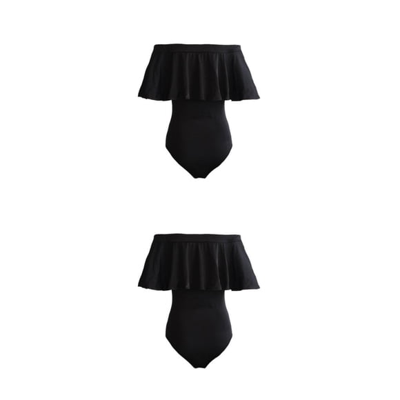 Qarigey Traje de baño de verano para mujer, mono para tomar el sol, traje de baño Sexy para niñas con cuello de barco, ropa de playa para Type1 NO1