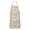 Pioneer Flower Floral-1, variant on Pioneer Flower Floral Print Pattern Apron for Women and Men, Cotton Linen Waterproof with Pockets, Adjustable, 33x27 Inch for Kitchen, Gardening, BBQ, Salon