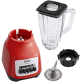 thumbnail image 4 of Licuadora Oster Rojo C/2 Velocidades Vaso Plastico, 4 of 5