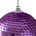 thumbnail image 3 of Northlight 3" Magenta Pink Sequin Shatterproof Ball Christmas Ornament, 3 of 5