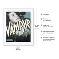 thumbnail image 2 of Vampyr - Directed by Carl Theodor Dreyer - Vintage German Movie Poster c.1932 - Fine Art Rolled Canvas Print (Unframed) 16in x 20in, 2 of 4